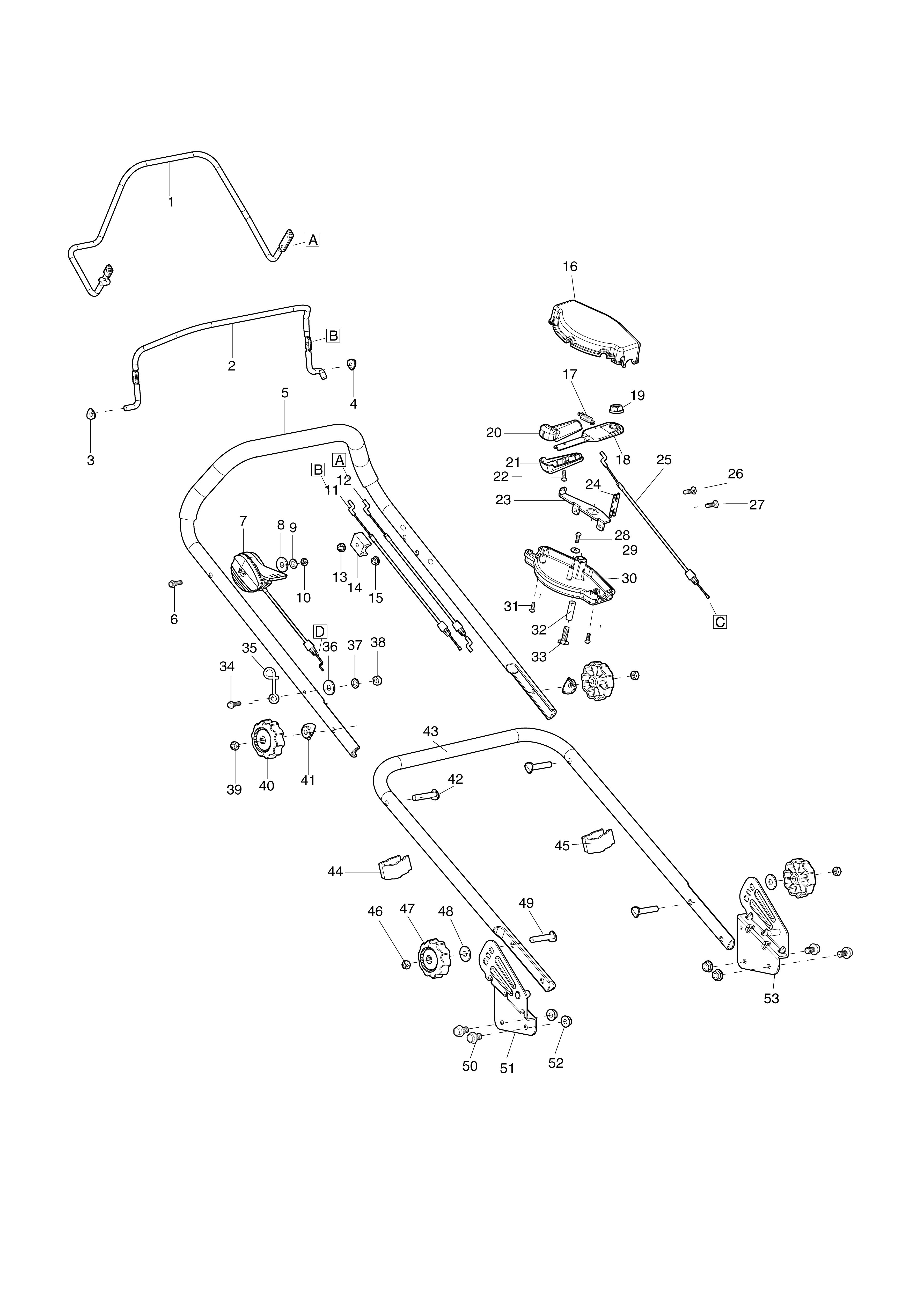 Vue éclatée Makita PLM4622#01