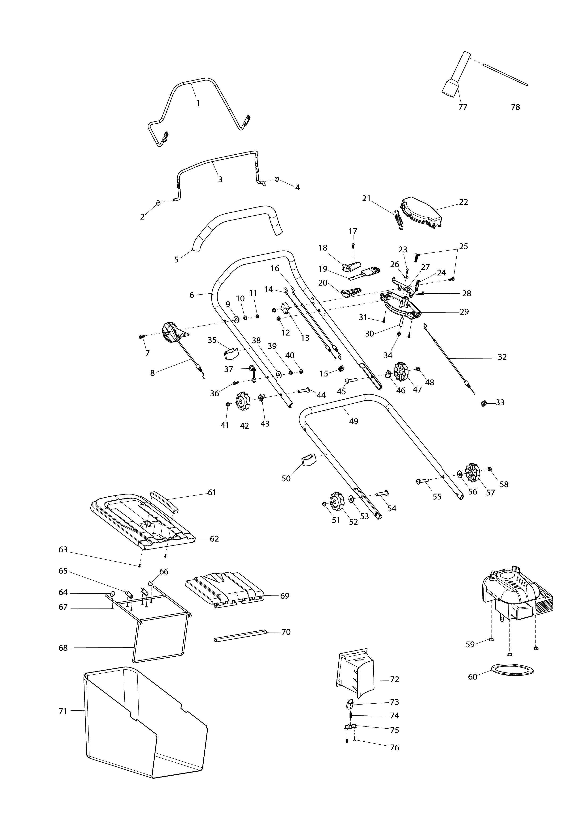 Vue éclatée Makita PLM5113N2#01