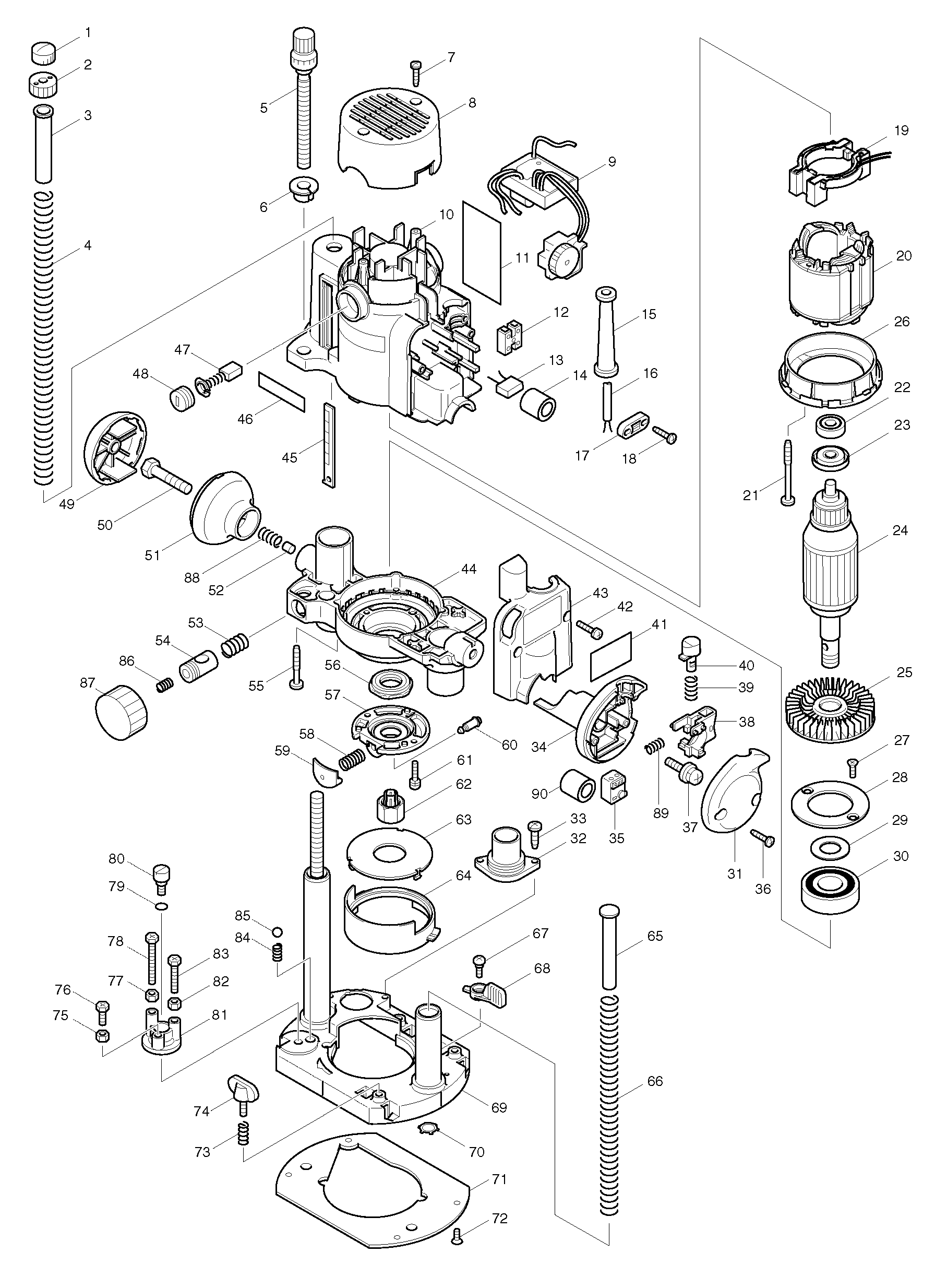 DEFONCEUSE MAKITA RP1110C