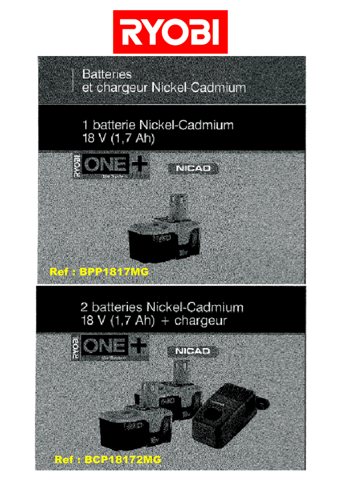 Vue éclatée Ryobi OGS1820 OGS1820#1#01