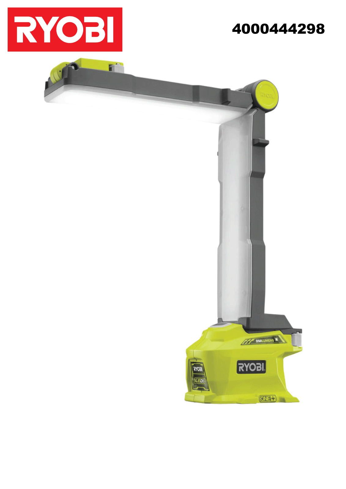 Vue éclatée Ryobi R18ALF-0_18V_LED 4000444351#01