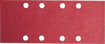 FEUILLES ABRASIVES BOSCH 93 X 230 mm 8 TROUS