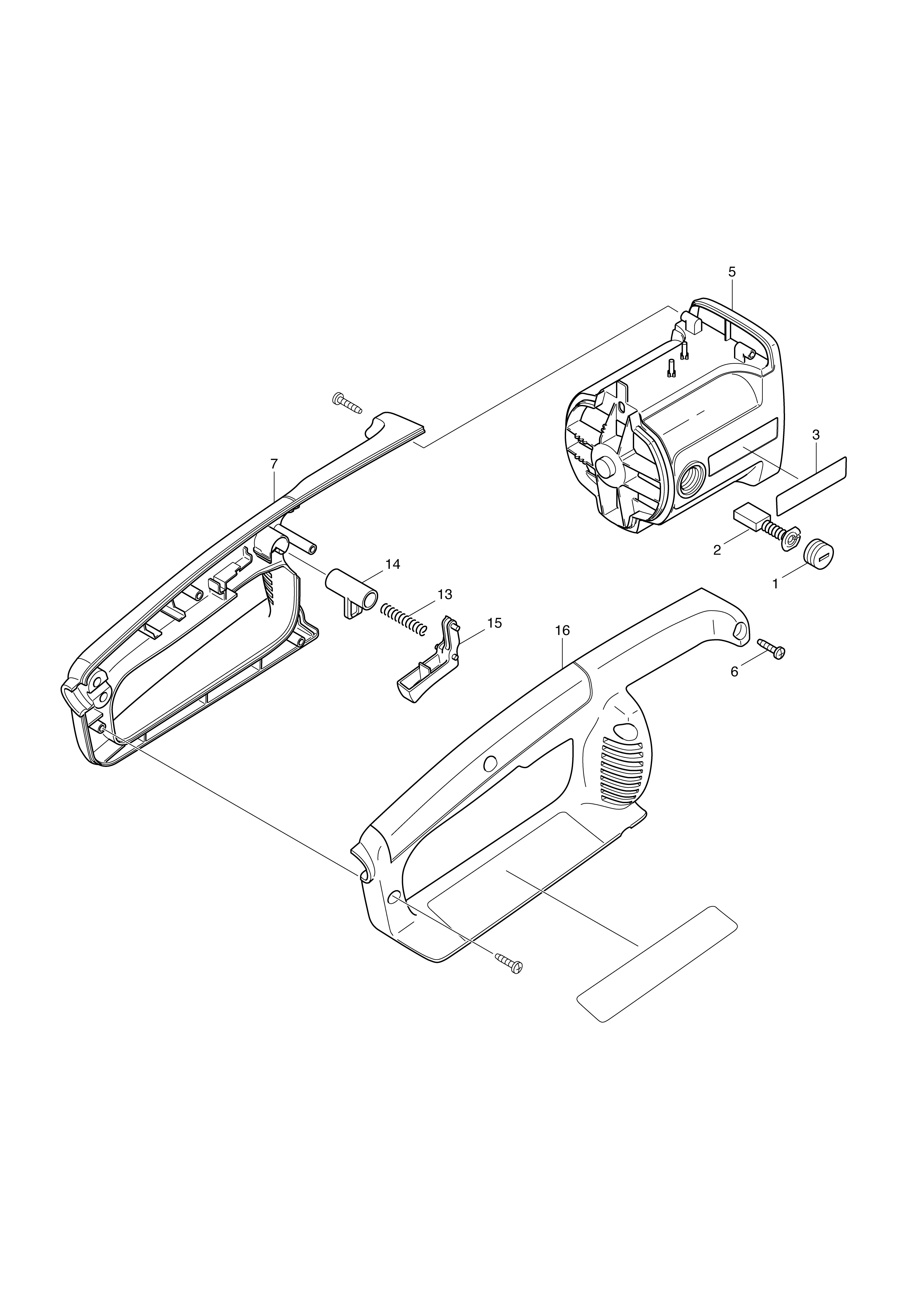 Vue éclatée Makita UC4003A#01