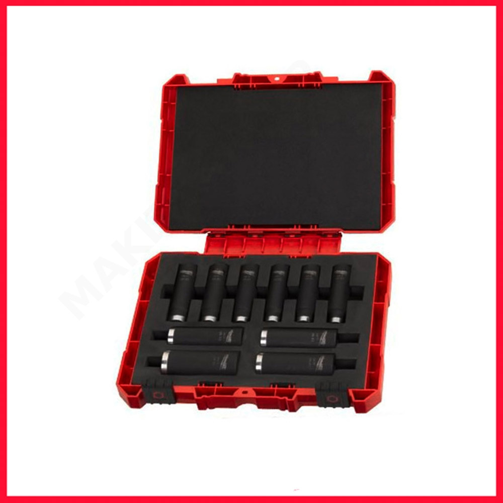 COFFRET DOUILLES A CHOC  1/2 " MILWAUKEE SHOCKWAVE IMPACT DUTY™