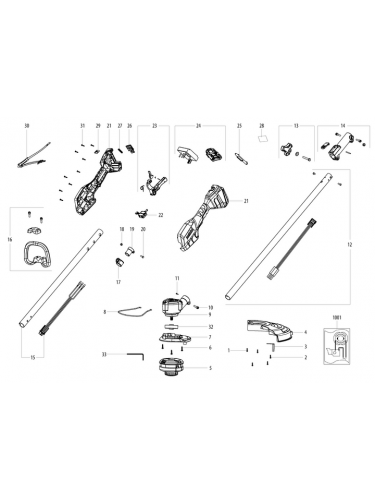 Vue éclatée METABO 01720000#01
