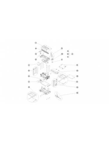 Vue éclatée METABO 020003300010#01