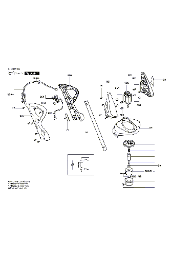Vue éclatée Bosch ART23GF 06008276A3#01