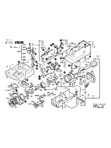 Vue éclatée Bosch AXT2200 0600850103#01