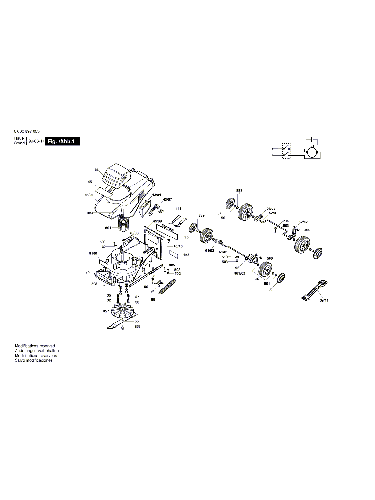 Vue éclatée Bosch ARM32 0600897003#01