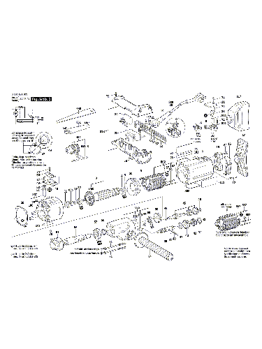 Vue éclatée Bosch GBM23-2E 0601121648#01