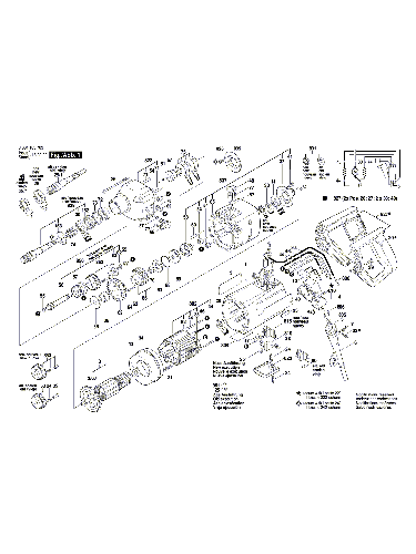 Vue éclatée Bosch GSB90-2E 0601183748#01