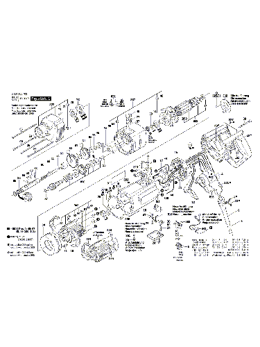 Vue éclatée Bosch GDB1600DE 0601188708#01