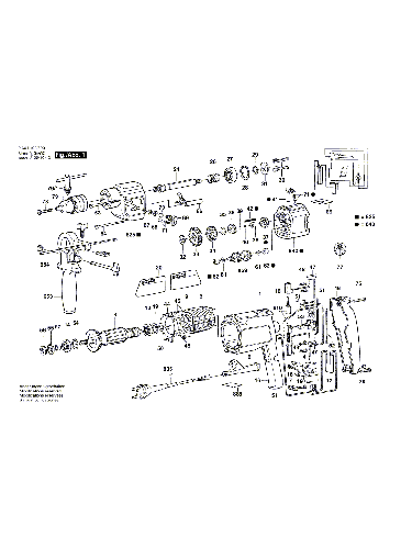 Vue éclatée Bosch GSB20-2RE 0601198748#01