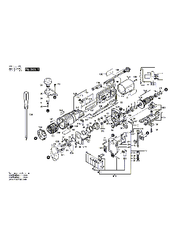 Vue éclatée Bosch GST60PE 0601582648#01