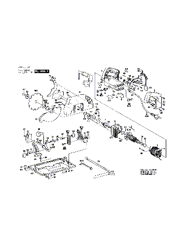 Vue éclatée Bosch GKS85S 0601653048#01