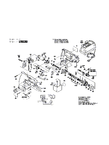 Vue éclatée Bosch GSR9,6V 0601921248#01