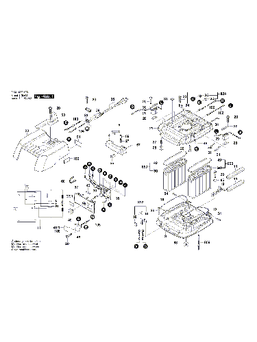 Vue éclatée Bosch GAS50 0601989148#01