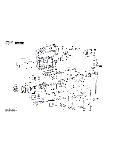 Vue éclatée Bosch PST50-2 0603230348#01