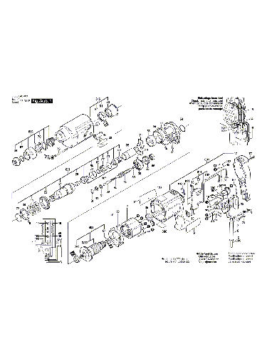 Vue éclatée Bosch PBH20-RLE 0603243603#01