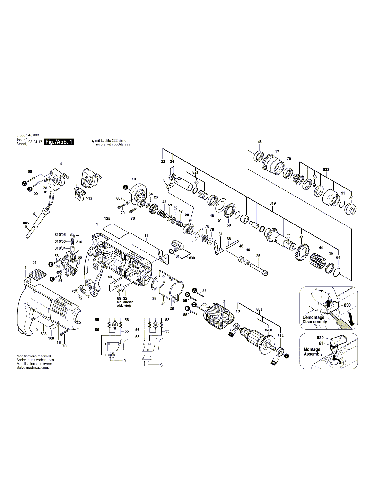 Vue éclatée Bosch PBH16-2 0603245003#01
