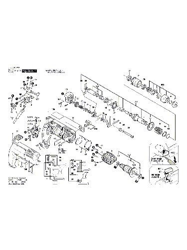 Vue éclatée Bosch PBH16RE 0603245648#01