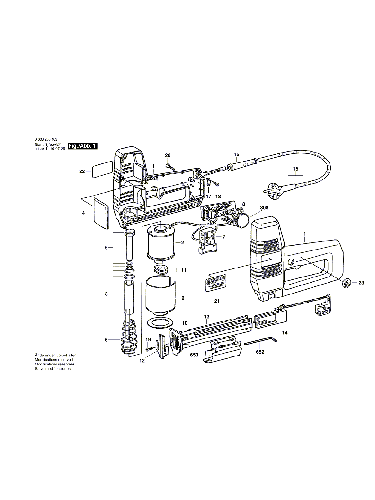 Vue éclatée Bosch PTK28E 0603265148#01