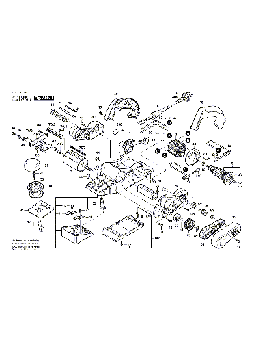 Vue éclatée Bosch PHO30-82 0603271003#01