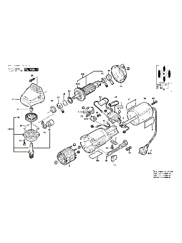 Vue éclatée Bosch PWS500 0603278060#01