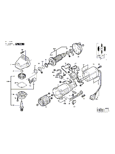 Vue éclatée Bosch PWS550 0603278483#01