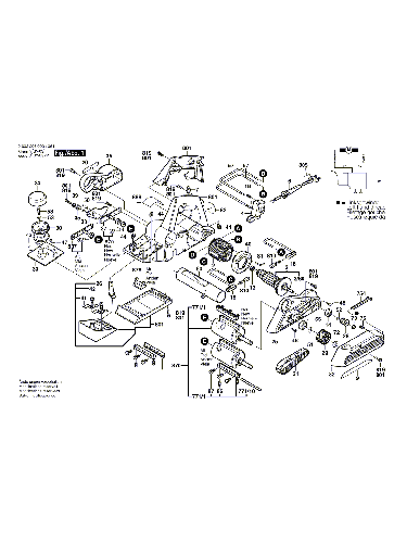 Vue éclatée Bosch PHO25-82 0603296003#01