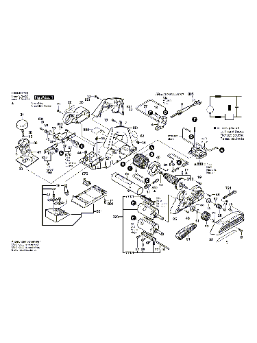 Vue éclatée Bosch PHO35-82C 0603296703#01