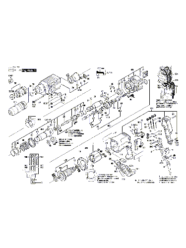 Vue éclatée Bosch PBH240RE 0603326703#01