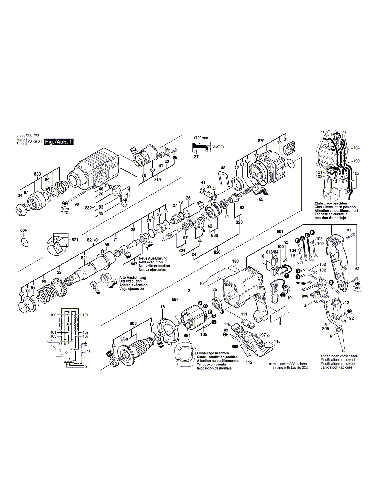 Vue éclatée Bosch PBH220RE 0603336761#01
