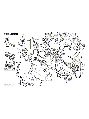 Vue éclatée Bosch PSB13RE 0603337786#01