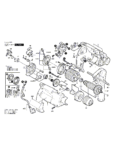 Vue éclatée Bosch PSB550RE 0603337903#01