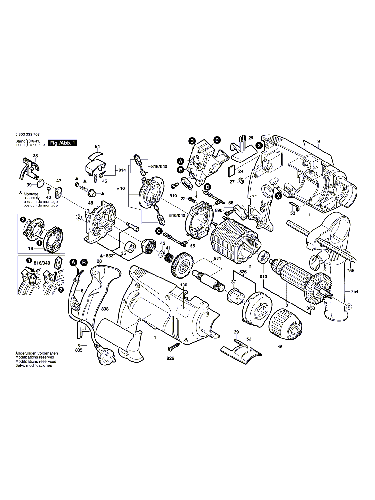 Vue éclatée Bosch PSB650RE 0603338760#01