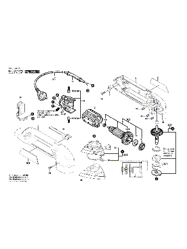 Vue éclatée Bosch PDA180E 0603339780#01