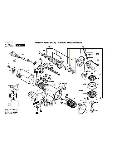 Vue éclatée Bosch PWS10-125CE 0603347703#01