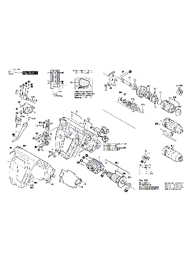Vue éclatée Bosch PBH200FRE 0603356760#01