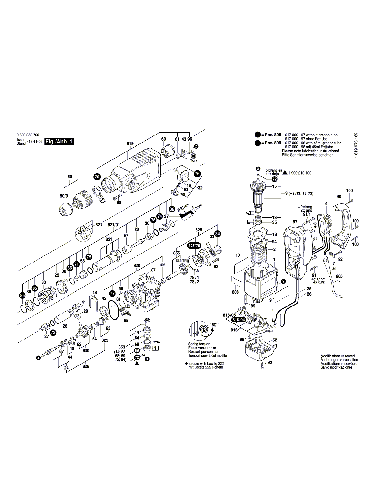 Vue éclatée Bosch PBH300E 0603358760#01