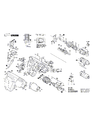 Vue éclatée Bosch PBH200FRE 0603376760#01
