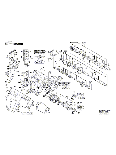 Vue éclatée Bosch PBH200RE 0603376780#01