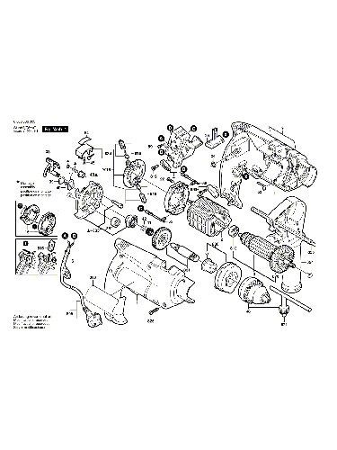 Vue éclatée Bosch PSB650-2 0603386003#01