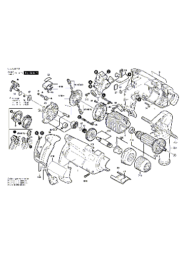 Vue éclatée Bosch PSB650-2 0603386103#01