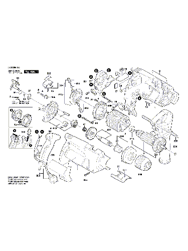 Vue éclatée Bosch PSB700RE 0603386480#01