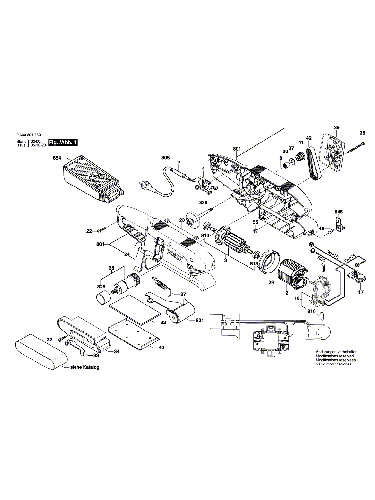 Vue éclatée Bosch PBS7AE 0603391760#01