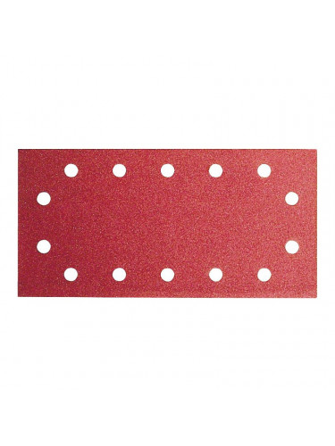 FEUILLES ABRASIVES BOSCH 115 X 230 mm 14 TROUS