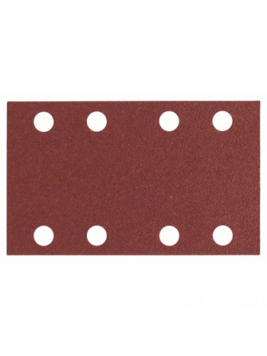 FEUILLES ABRASIVES BOSCH 80 X 133 mm 8 TROUS