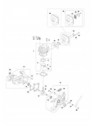 Vue éclatée Makita 115#01