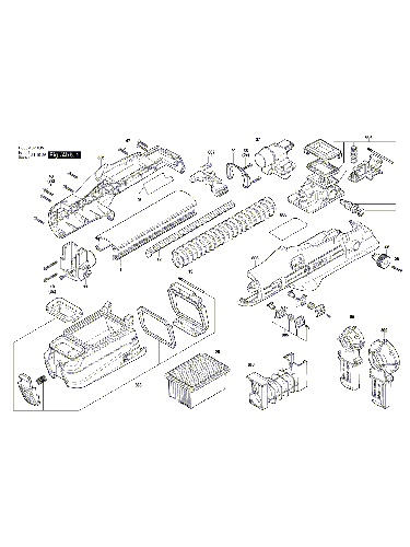 Vue éclatée Bosch GDE28D 1600A021CV#01